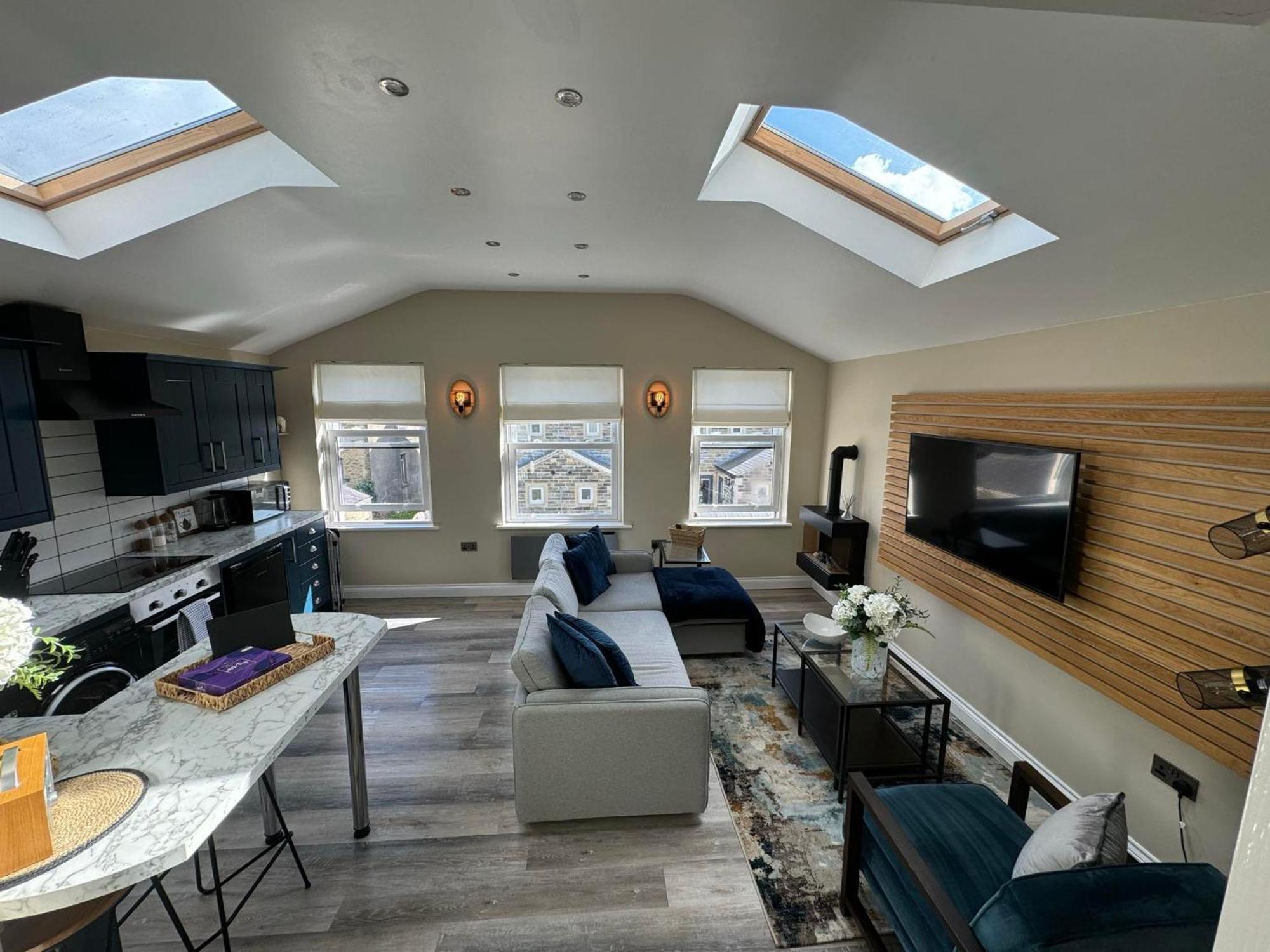 Apartment In Crosshills - North Yorkshire - Self Check In - Kildwick Exterior foto